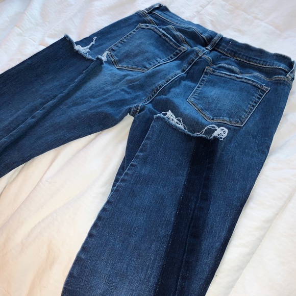 PacSun Two-Toned Ankle Jeans - Picture 3 of 5